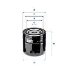 Масляный фильтр UFI 23.458.00