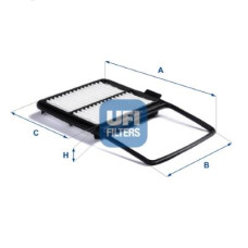 Воздушный фильтр UFI 30.A97.00