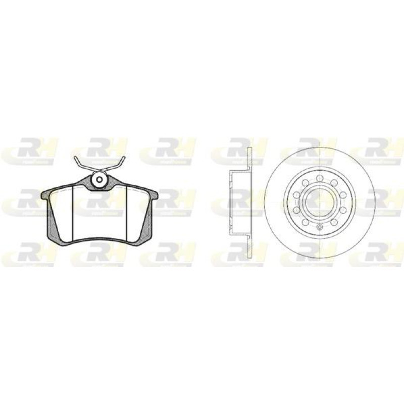 Тормозной комплект ROADHOUSE