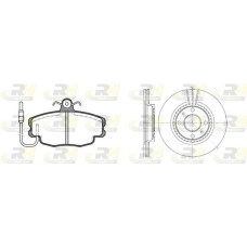 Тормозной комплект ROADHOUSE