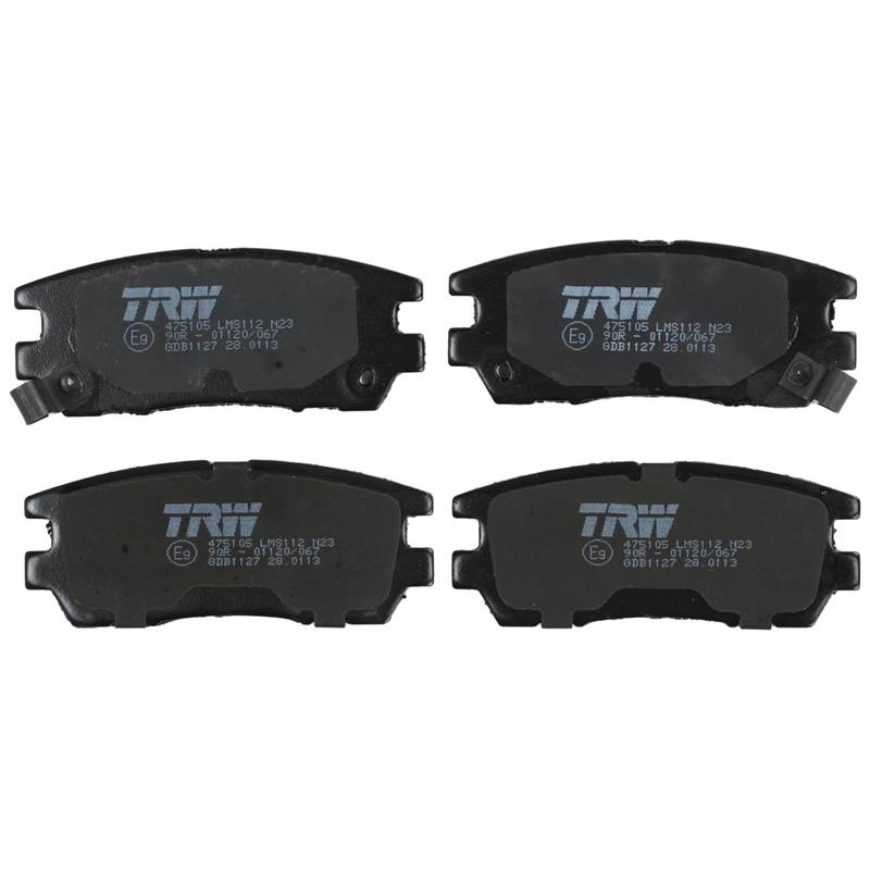 Гальмівні колодки TRW