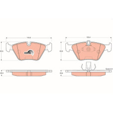 Тормозные колодки TRW