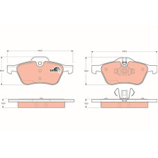 Гальмівні колодки TRW
