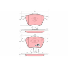 Гальмівні колодки TRW