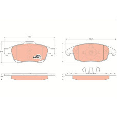 Тормозные колодки TRW