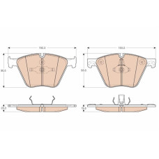 Тормозные колодки TRW