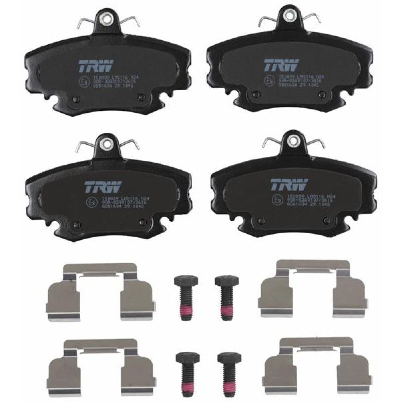 Гальмівні колодки TRW
