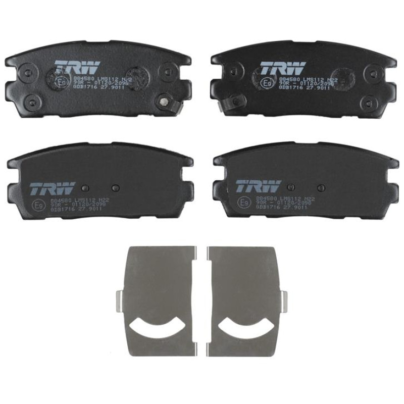 Тормозные колодки TRW