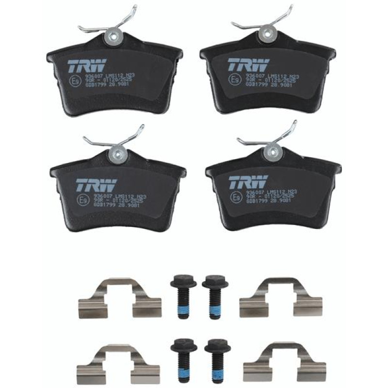 Тормозные колодки TRW