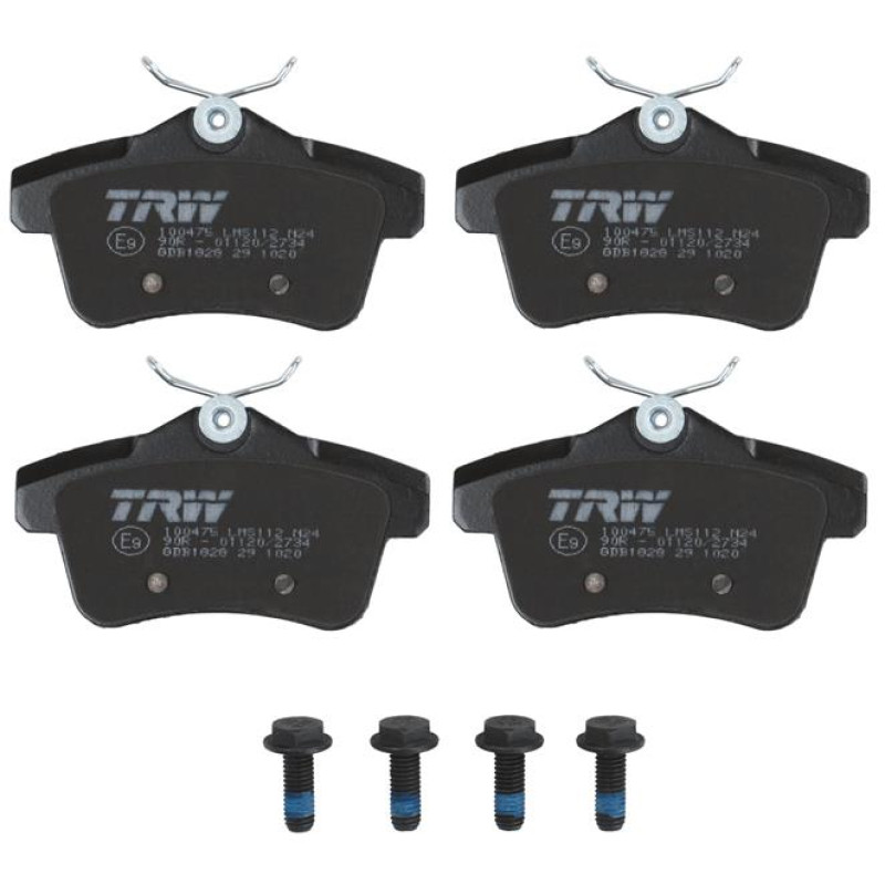 Тормозные колодки TRW