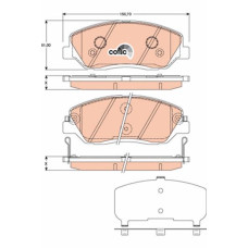 Тормозные колодки TRW