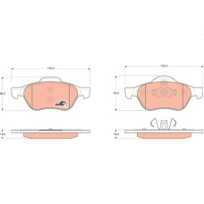 Тормозные колодки TRW