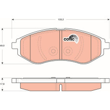 Тормозные колодки TRW