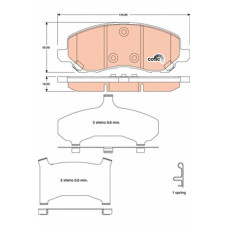 Гальмівні колодки TRW