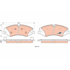 Тормозные колодки TRW