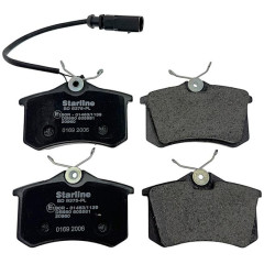 Гальмівні колодки дискові STARLINE BD S375-PL