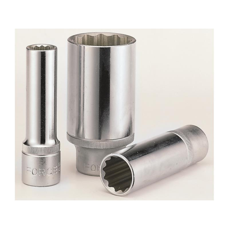 Головка длинная 1/2" 22мм 12-гр FORCE