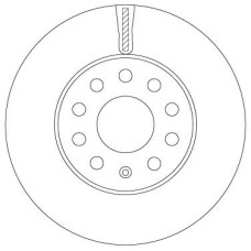Гальмівний диск TRW