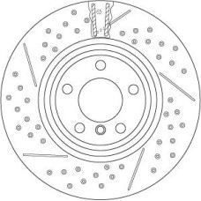 Тормозной диск TRW