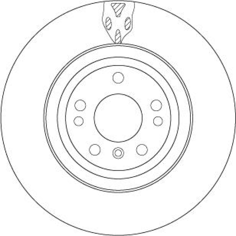 Гальмівний диск TRW