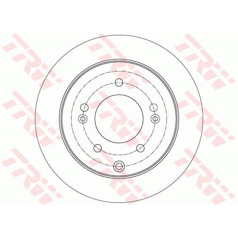 Гальмівний диск TRW