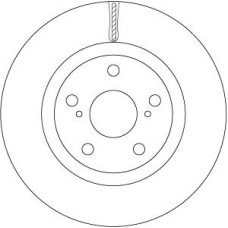 Тормозной диск TRW